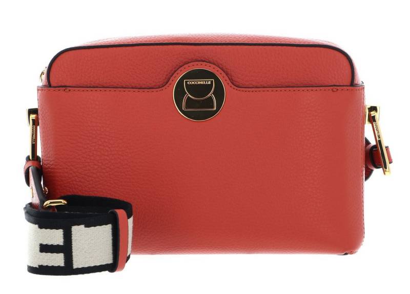 COCCINELLE Umhängetasche Liya Signature, aus echtem Rindsleder von COCCINELLE