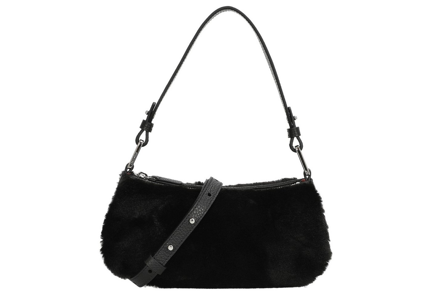 COCCINELLE Umhängetasche Merveille - Schultertasche 23 cm (noir/noir) von COCCINELLE