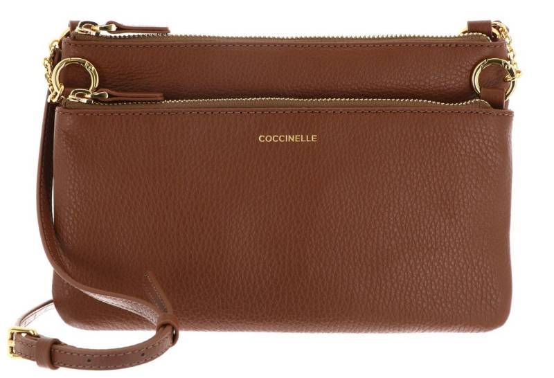 COCCINELLE Umhängetasche Mini Bag (Set, 2-tlg), aus echtem Rindsleder von COCCINELLE