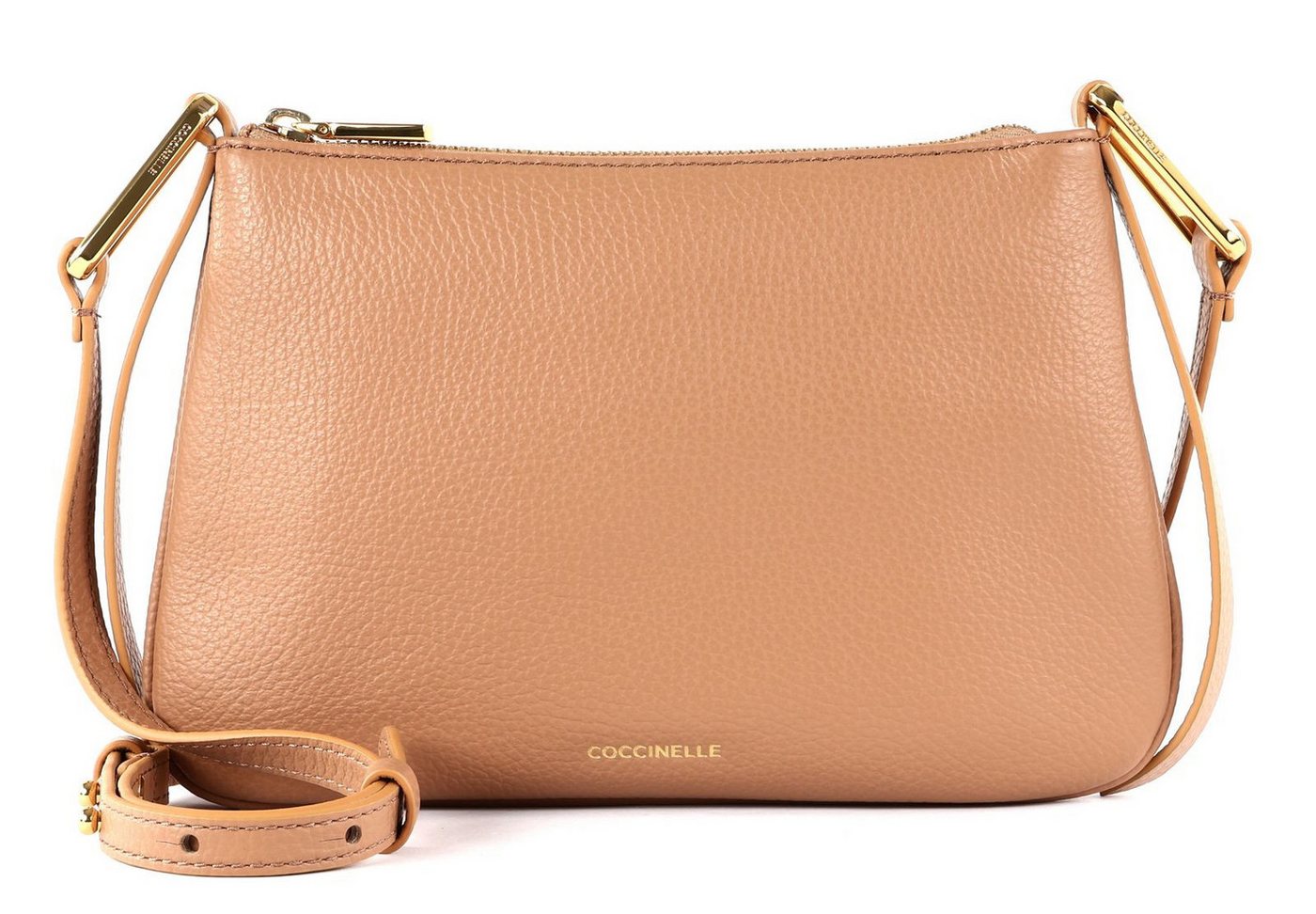 COCCINELLE Umhängetasche Mini Bag Grained Leather, aus echtem Rindsleder von COCCINELLE