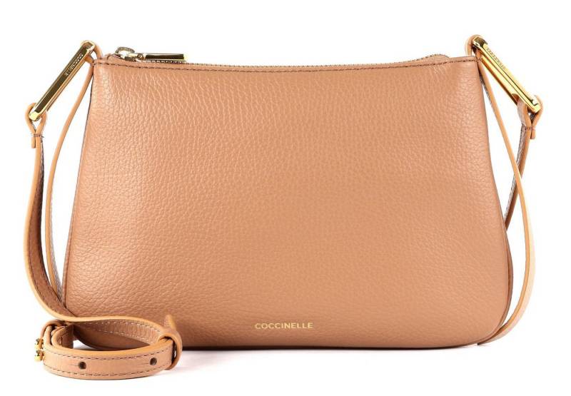 COCCINELLE Umhängetasche Mini Bag Grained Leather, aus echtem Rindsleder von COCCINELLE