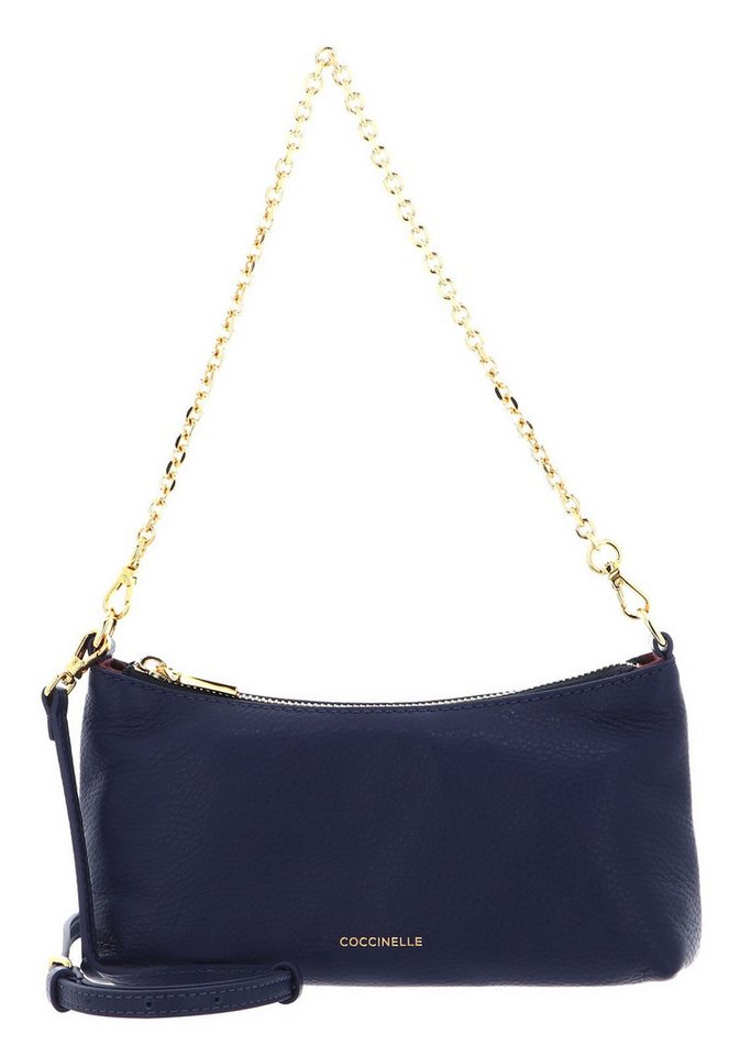 COCCINELLE Umhängetasche Mini Bag Grained Leather, aus echtem Rindsleder von COCCINELLE