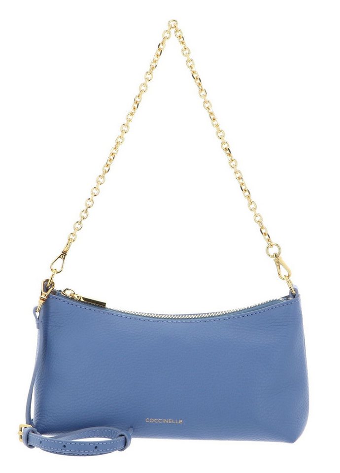 COCCINELLE Umhängetasche Mini Bag Grained Leather, aus echtem Rindsleder von COCCINELLE