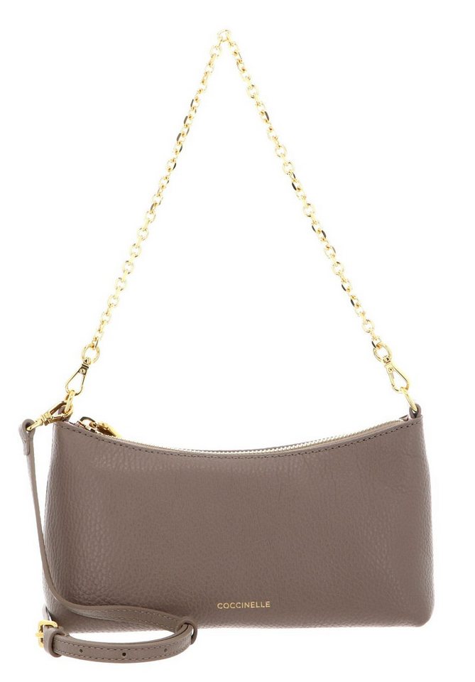 COCCINELLE Umhängetasche Mini Bag Grained Leather, aus echtem Rindsleder von COCCINELLE