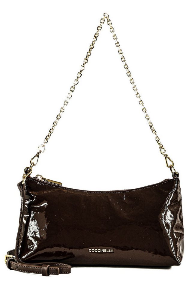 COCCINELLE Umhängetasche Mini Bag Grained Leather, aus echtem Rindsleder von COCCINELLE