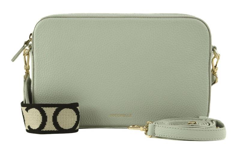 COCCINELLE Umhängetasche Mini Bag Grained Leather, aus echtem Rindsleder von COCCINELLE
