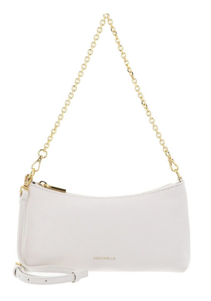 COCCINELLE Umhängetasche Mini Bag Grained Leather, aus echtem Rindsleder von COCCINELLE