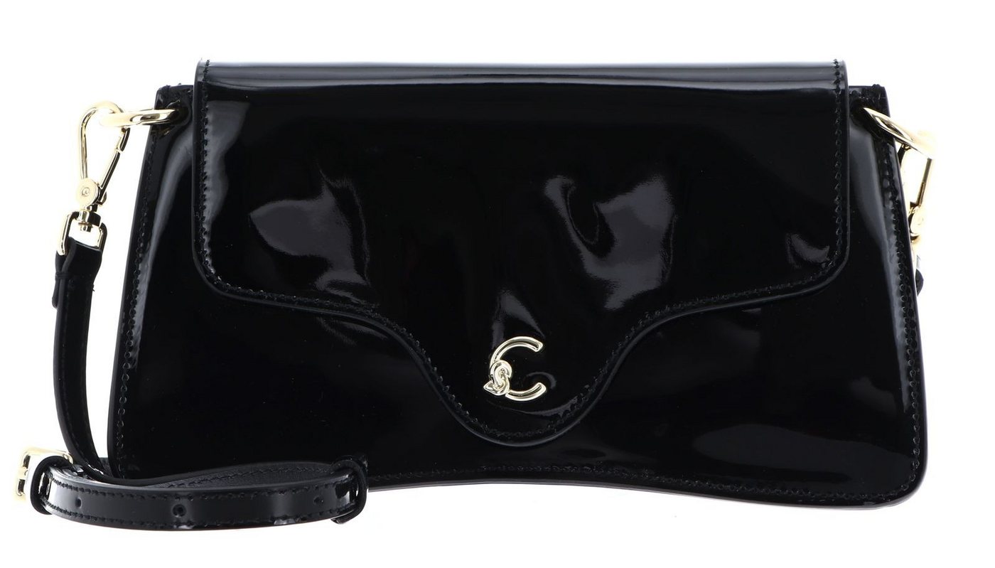 COCCINELLE Umhängetasche Patent Crossbody Bag, aus echtem Rindsleder von COCCINELLE