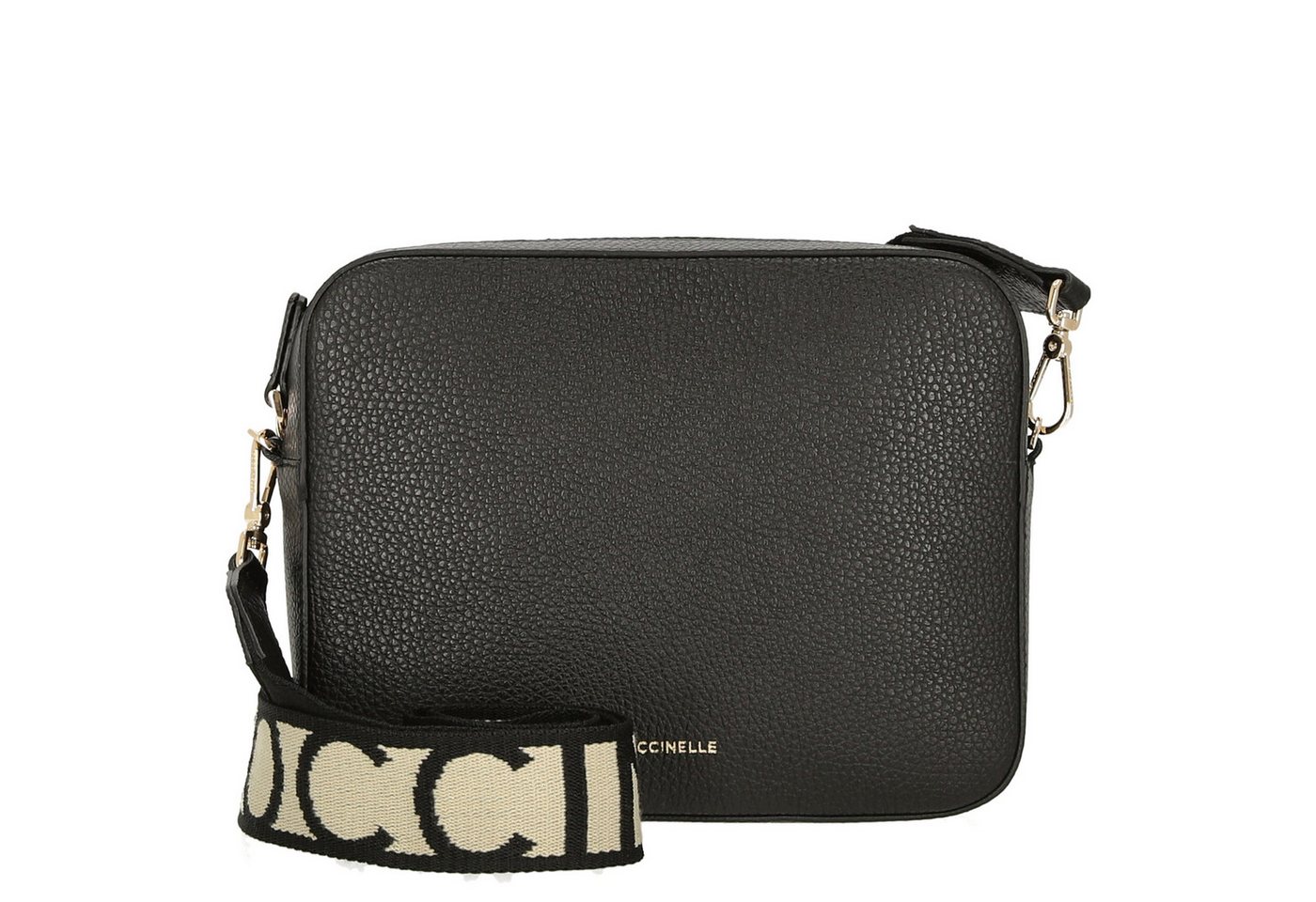 COCCINELLE Umhängetasche Tebe - Umhängetasche 21 cm (black) von COCCINELLE