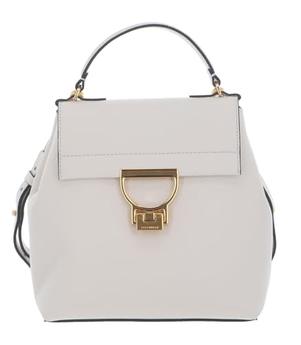 Coccinelle Arlettis Backpack Grained Leather Lambskin White Coccinelle Arlettis Backpack Grained Leather Lambskin White von COCCINELLE