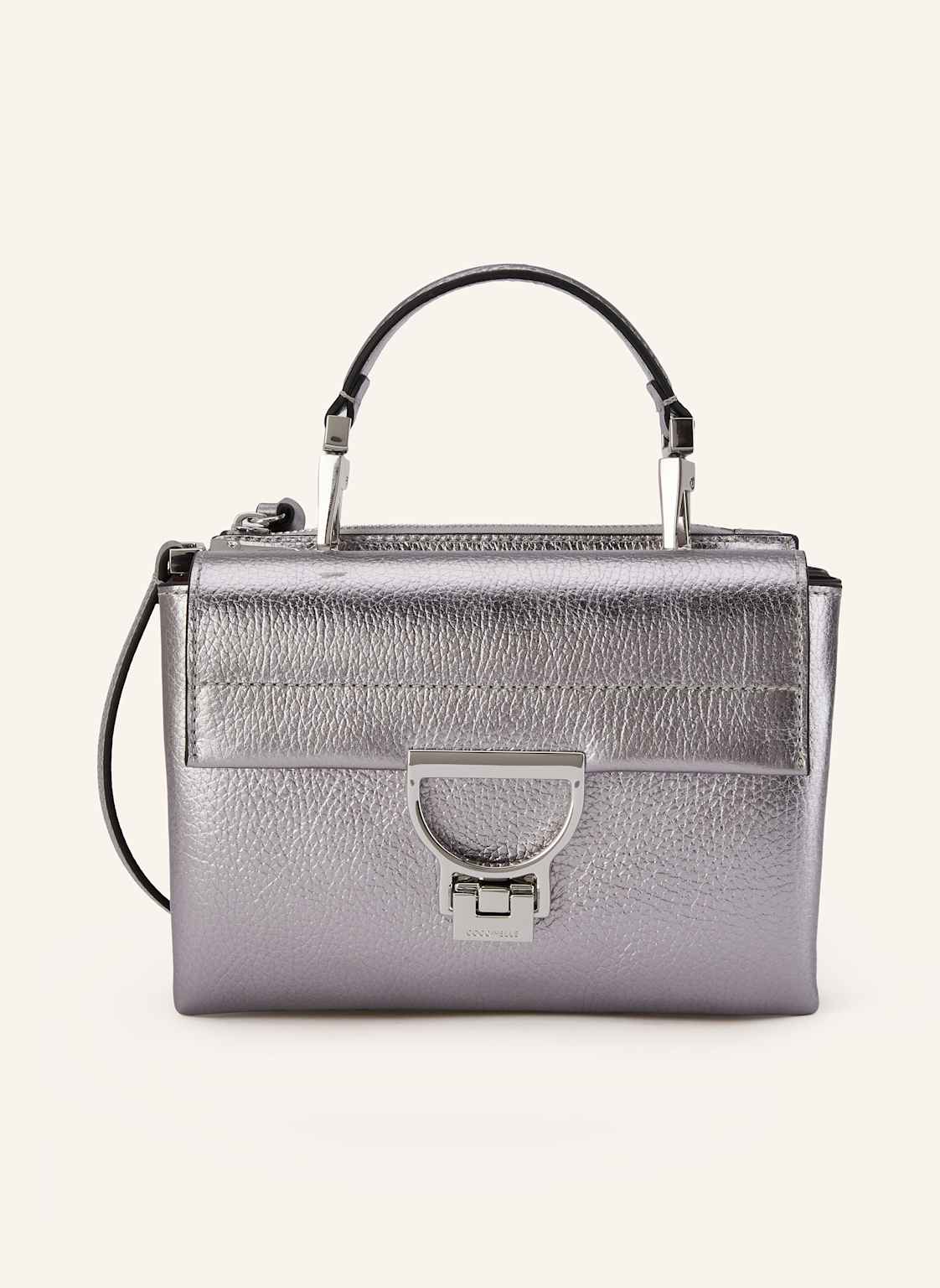 Coccinelle Handtasche Arlettis Mini silber von COCCINELLE