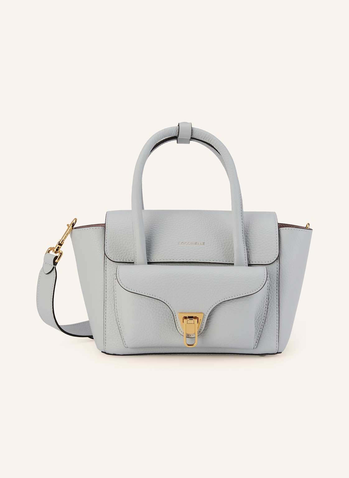 Coccinelle Handtasche Double Beat blau von COCCINELLE