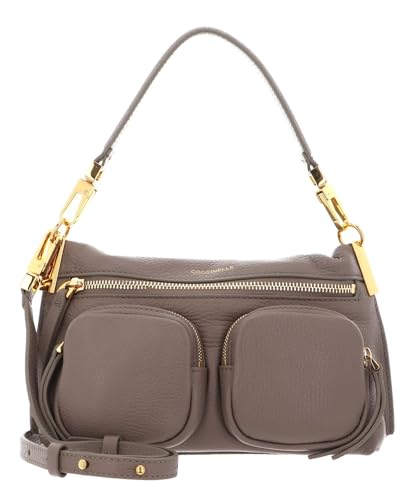 Coccinelle Hyle - Schultertasche 24 cm warm taupe von COCCINELLE