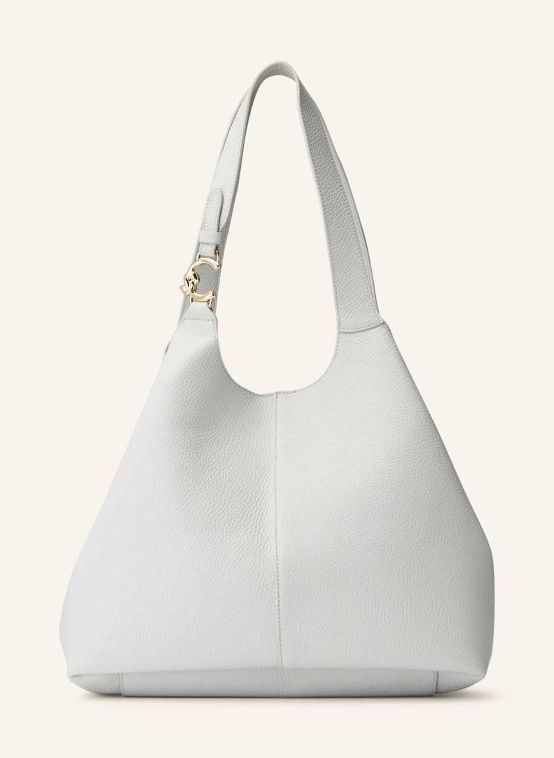 Coccinelle Shopper C-Easy Mit Herausnehmbarer Pouch weiss von COCCINELLE
