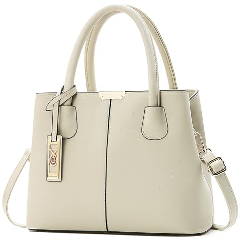 COCIFER Geldbörsen und Handtaschen für Damen, Schultertasche, Tragegriff oben, Pale Grey Green Xw, Medium von COCIFER