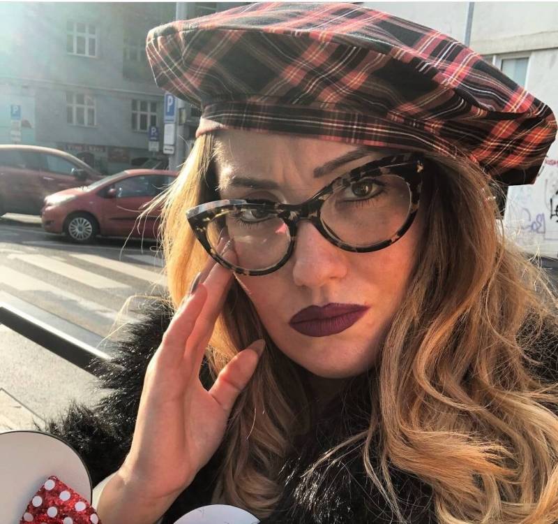 Handgemachte Tartanmütze von COCKROACHvtg