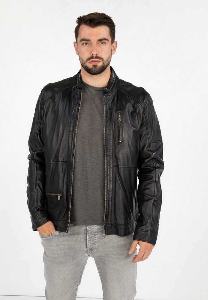 COCO Black Label since1986 Lederjacke Herren Lederjacke Dan von COCO Black Label since1986
