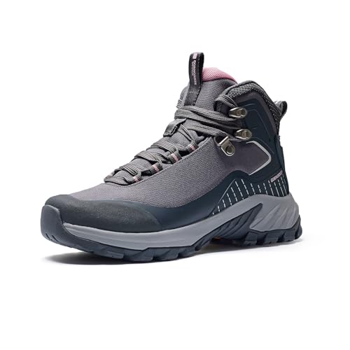 COCOFA Damen Wasserdicht Wanderstiefel Outdoor Leicht Atmungsaktiv Trekking Camping Bergsteigen Schuhe, GRAU, 39.5 EU COCOFA Damen Wasserdicht Wanderstiefel Outdoor Leicht Atmungsaktiv Trekking Camping Bergsteigen Schuhe, GRAU, 39.5 EU von COCOFA