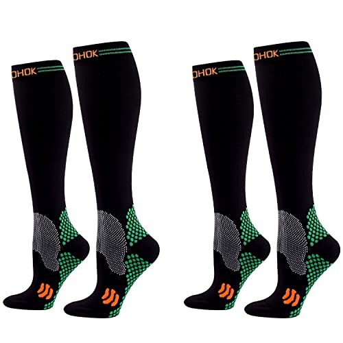 COCOHOK Kompressionsstrümpfe Sport Herren & Damen, Fit für Sport, Fußball, Flug, Laufen, Kompressionssocken für Männer & Frauen für Steigerung der Leistung, Ausdauer, Durchblutung und Erholung COCOHOK Kompressionsstrümpfe Sport Herren & Damen, Fit für Sport, Fußball, Flug, Laufen, Kompressionssocken für Männer & Frauen für Steigerung der Leistung, Ausdauer, Durchblutung und Erholung von COCOHOK