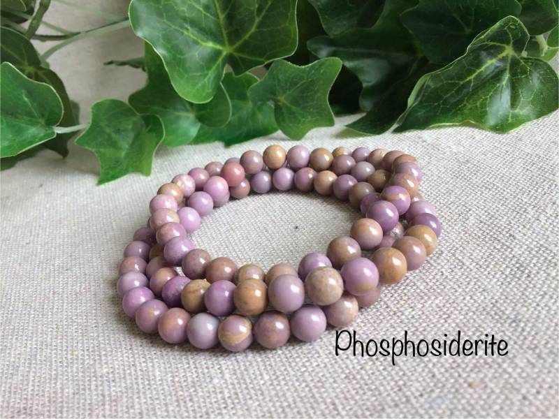 Phosphosiderite Bracelet Phosphosiderite Bracelet von COCOROCRYSTAL