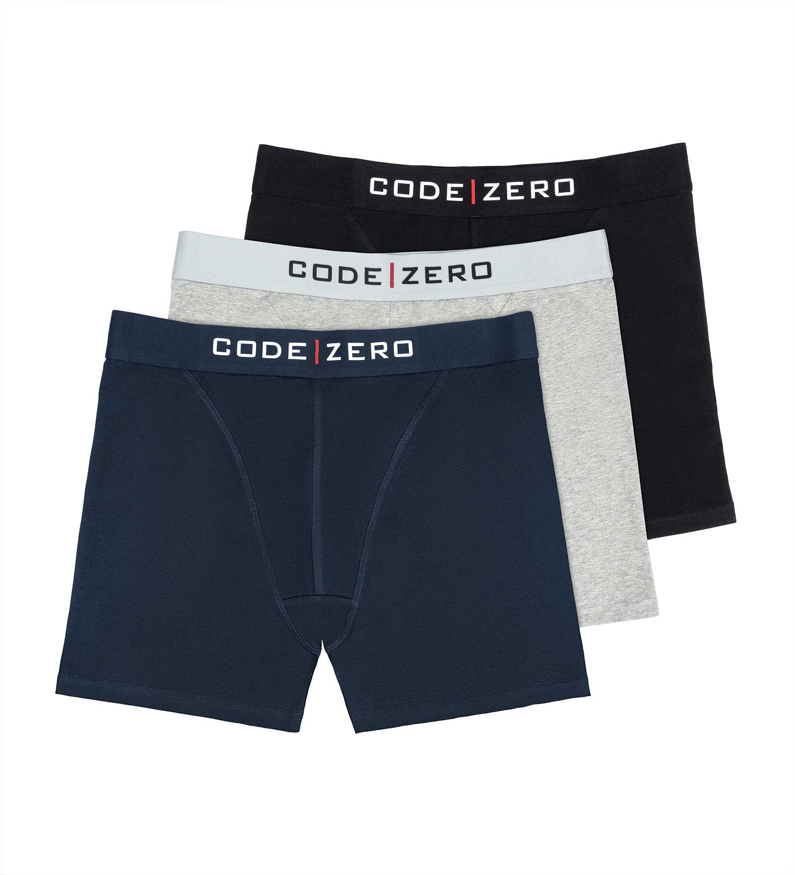 Boxershorts Herren (3er-Pack)  3XL CODE-ZERO von CODE-ZERO