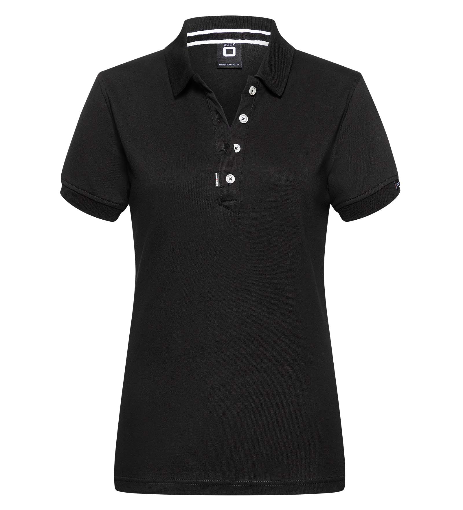 Poloshirt Damen Coastal schwarz L CODE-ZERO von CODE-ZERO