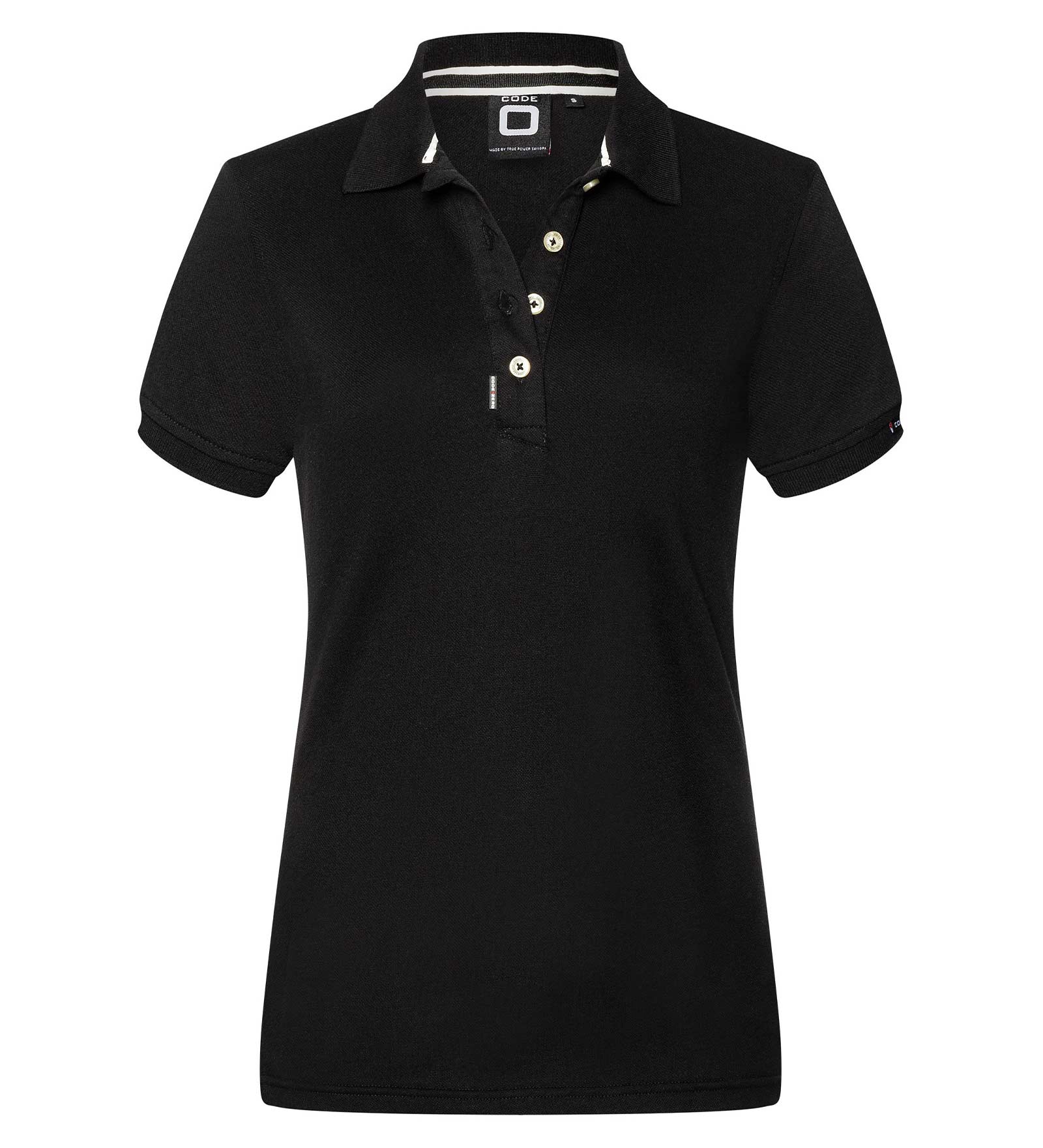 Poloshirt Damen Performance schwarz L CODE-ZERO von CODE-ZERO