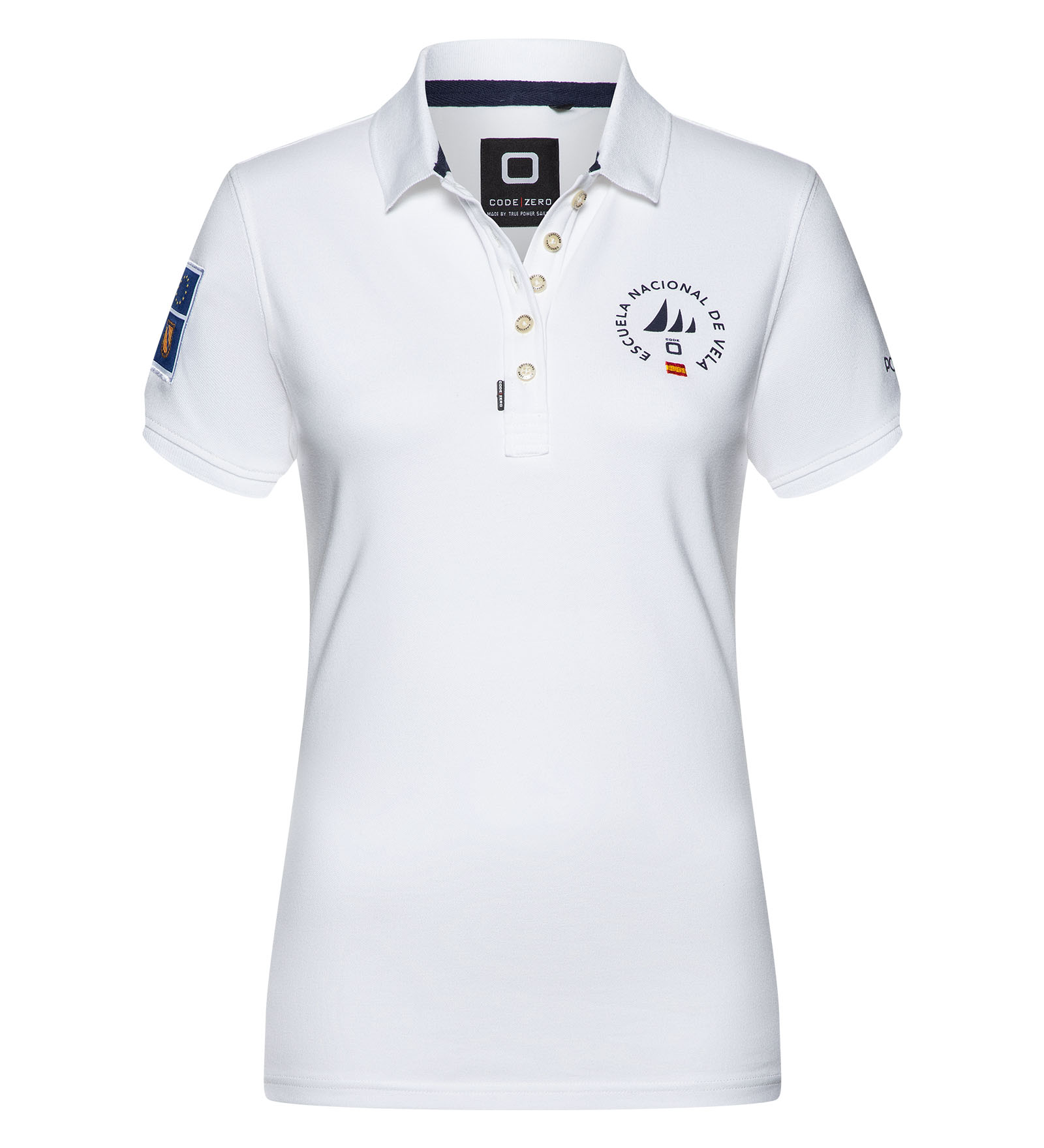 Poloshirt Damen Port Calanova weiß M CODE-ZERO von CODE-ZERO