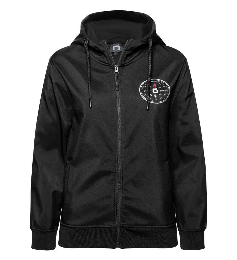 Softshell-Zip-Hoodie Damen Compass schwarz XXL CODE-ZERO von CODE-ZERO