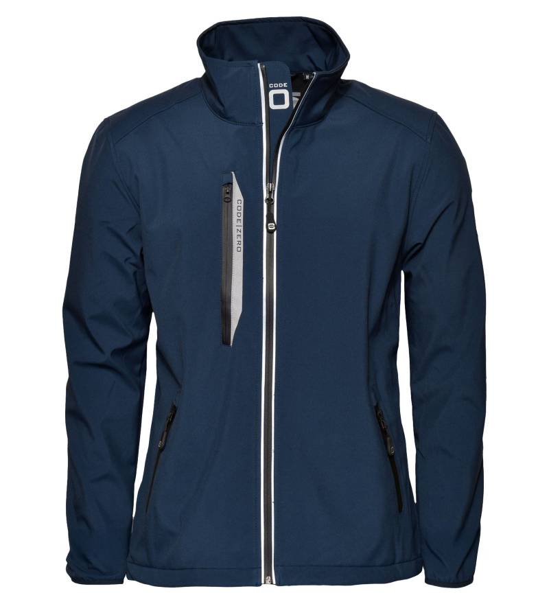 Softshelljacke Damen Halyard blau XXL CODE-ZERO von CODE-ZERO