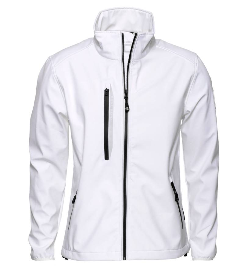 Softshelljacke Damen Halyard weiß L CODE-ZERO von CODE-ZERO