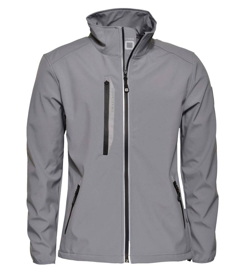Softshelljacke Herren Halyard grau XXL CODE-ZERO von CODE-ZERO
