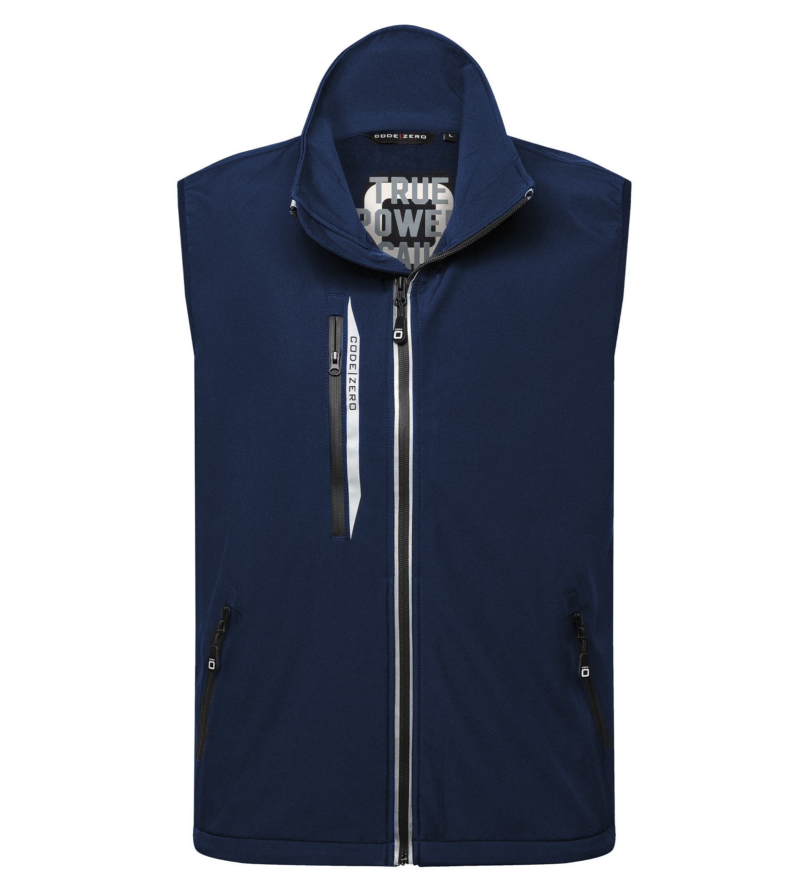 Softshellweste Herren Halyard blau 3XL CODE-ZERO von CODE-ZERO