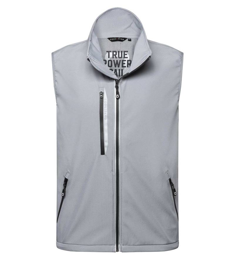 Softshellweste Herren Halyard grau XL CODE-ZERO von CODE-ZERO