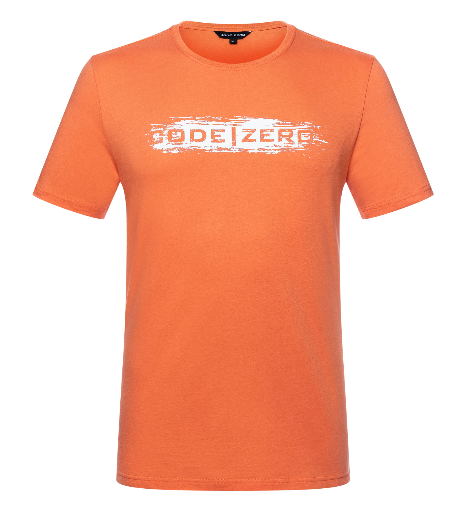 T-Shirt Herren Painted orange L CODE-ZERO von CODE-ZERO