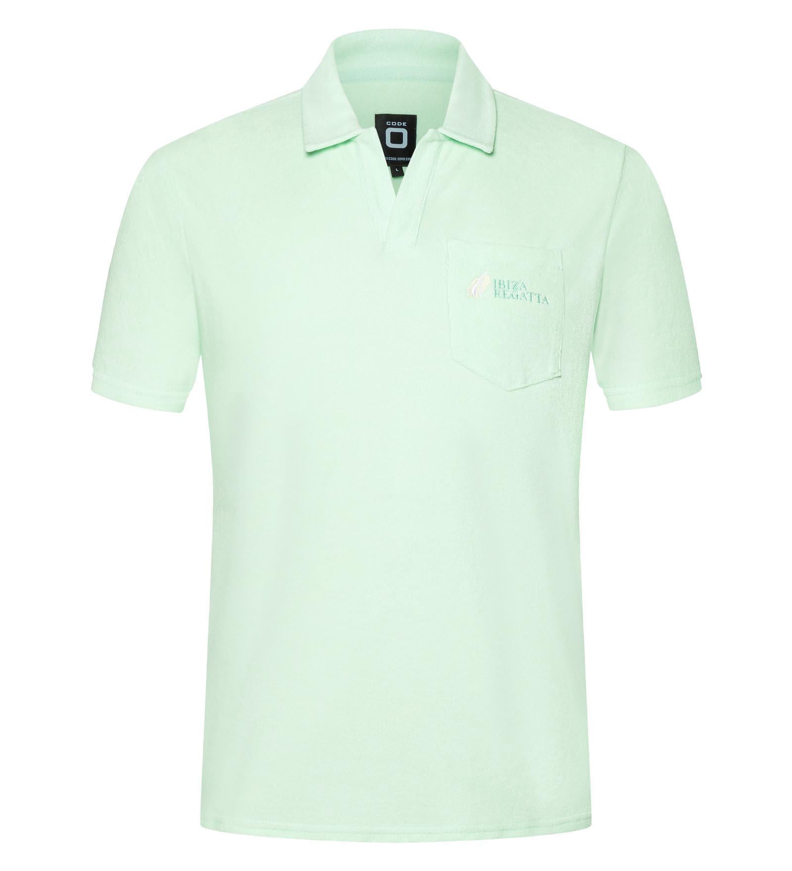 Terry-Poloshirt Ibiza grün L CODE-ZERO von CODE-ZERO