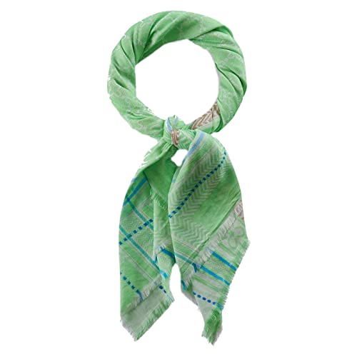 CODELLO Damen Jacquard-Tuch mit gewebtem Logo-Muster von CODELLO