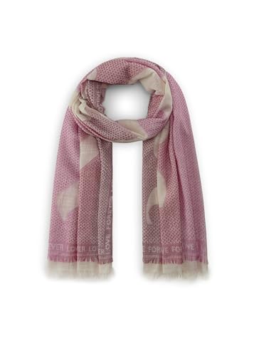 CODELLO Damen LOVE MOM Schal aus Baumwoll-Jacquard von CODELLO