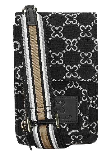 CODELLO Damen Logo-Handytasche aus Canvas von CODELLO