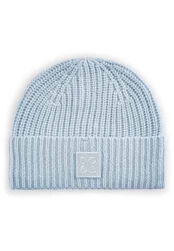 CODELLO Damen Mütze aus Rippstrick (DE/NL/SE/PL, Alphanumerisch, Einheitsgröße, hellblau) von CODELLO