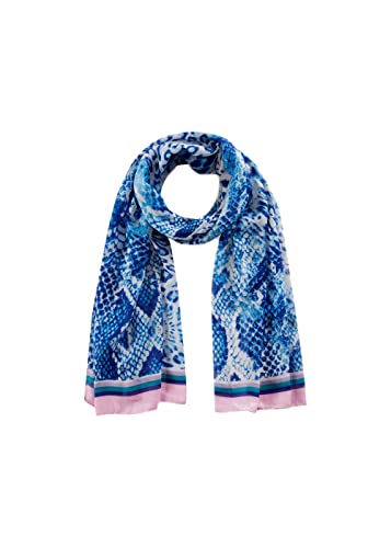 CODELLO Damen Nachhaltiger Schlangen-Schal mit Leo-Akzenten von CODELLO