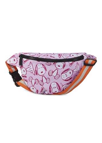 CODELLO Damen Peanuts™ Bauchtasche aus recyceltem Polyester mit Snoopy Print von CODELLO