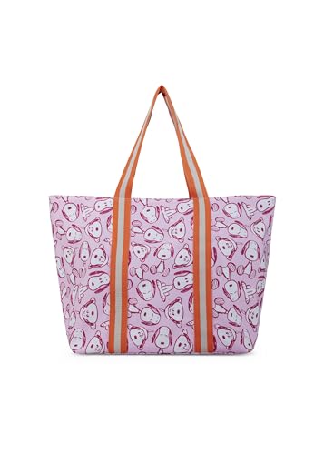 CODELLO Damen Peanuts™ Shopper aus robustem Canvas mit Snoopy Print von CODELLO