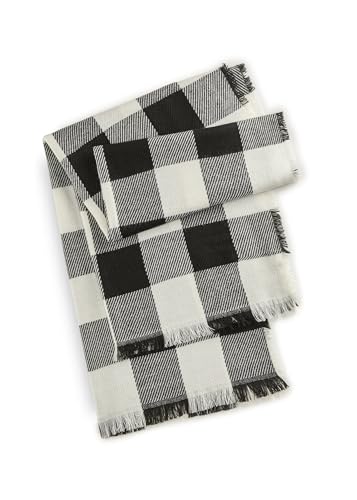 CODELLO Damen Wärmender Schal mit großem Karo-Muster von CODELLO