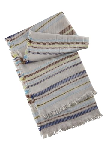 CODELLO Damen Warmer Schal mit gewebtem Streifen-Muster von CODELLO