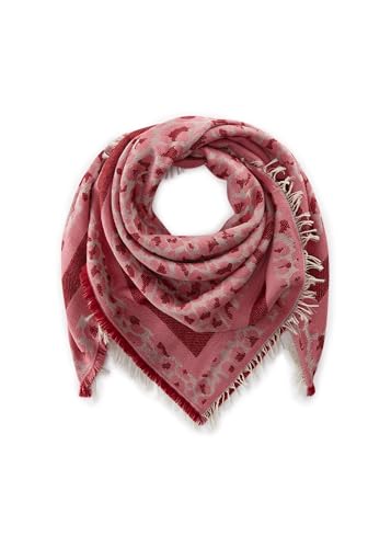 CODELLO Damen Warmes Jacquard-Tuch mit gewebtem Leo-Muster von CODELLO