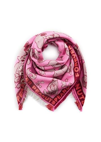 CODELLO Damen Warmes Peanuts™ Jacquard-Tuch von CODELLO