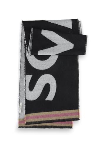 CODELLO Damen Weicher Schal in schmalem Format mit „SoWhat“-Statement CODELLO Damen Weicher Schal in schmalem Format mit „SoWhat“-Statement von CODELLO