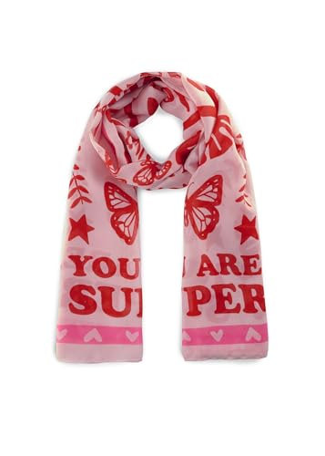 CODELLO Damen Weltfrauentag-Schal aus recyceltem Polyester von CODELLO