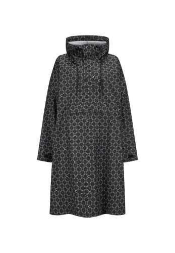 CODELLO Monogramm Regencape, Schwarz von CODELLO